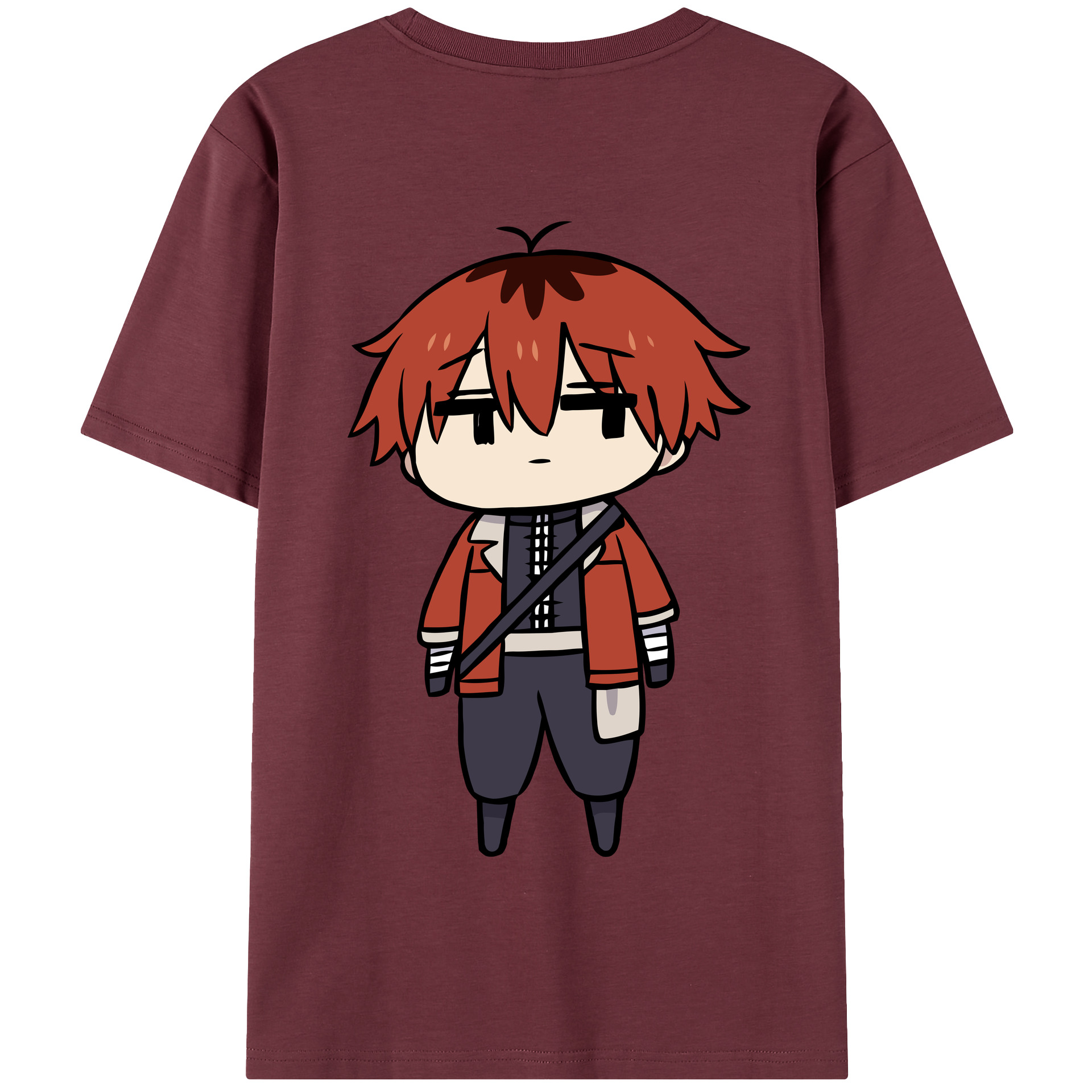 （画像用） 葬送のフリーレン Frieren 綿100％半袖Tシャツ（背面プリント）